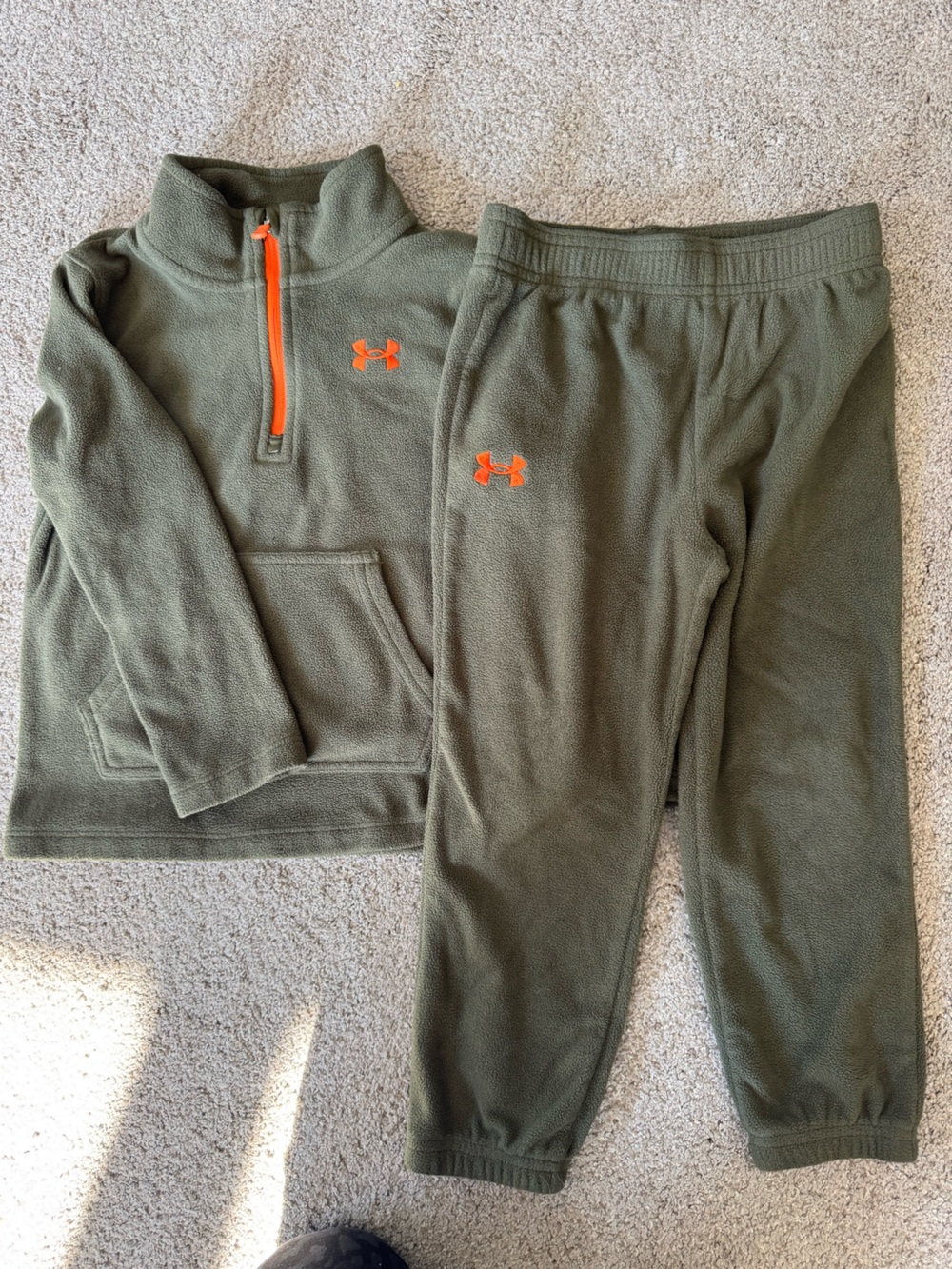 4T Boys Under Armour Set